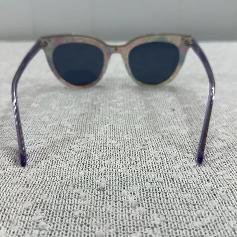 Prive Revaux The Kiki Polarized Sunglasses Pastel Rainbow Tie Dye - Picture 9 of 12